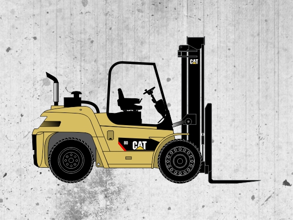 Cat® DP70-100N3 dízel targoncák