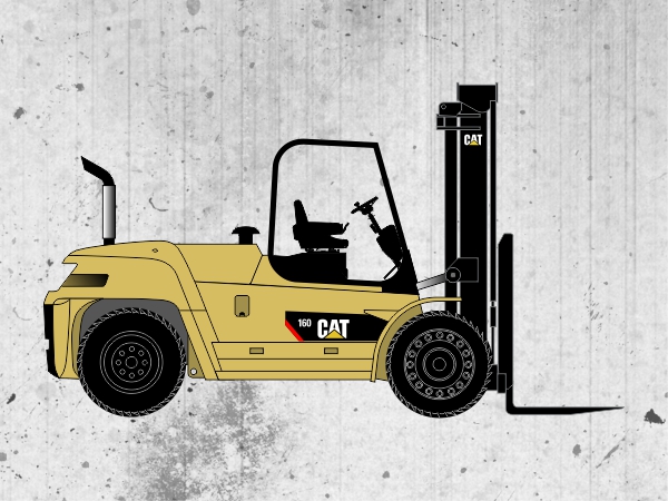 Cat® DP100-160N dízel targoncák