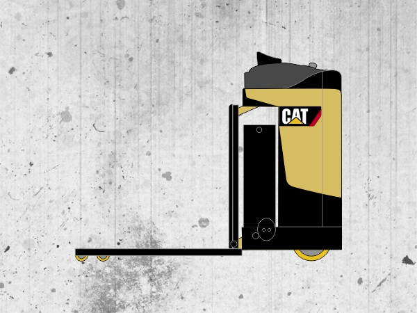 Cat® NPR20N elektromos raklapszállító targoncák