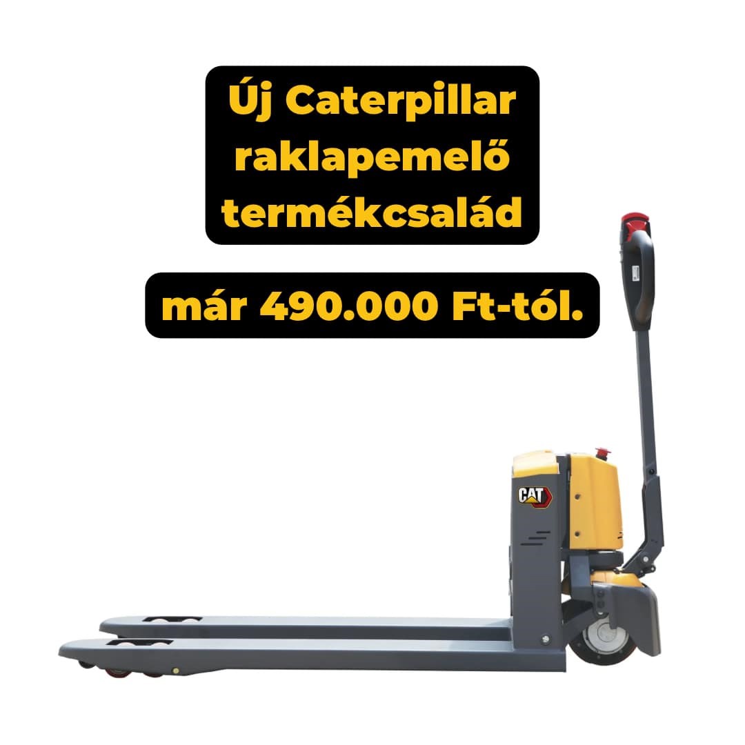 Cat® NPP15-20QBL elektromos raklapszállító targoncák