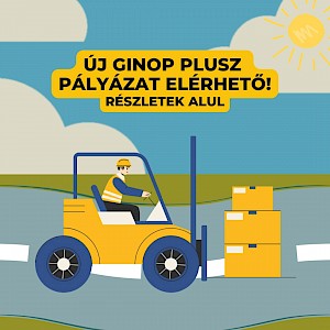 Új GINOP Plusz pályázat elérhető