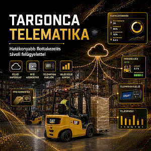Targonca telematika: hatékonyabb flottakezelés távoli felügyelettel
